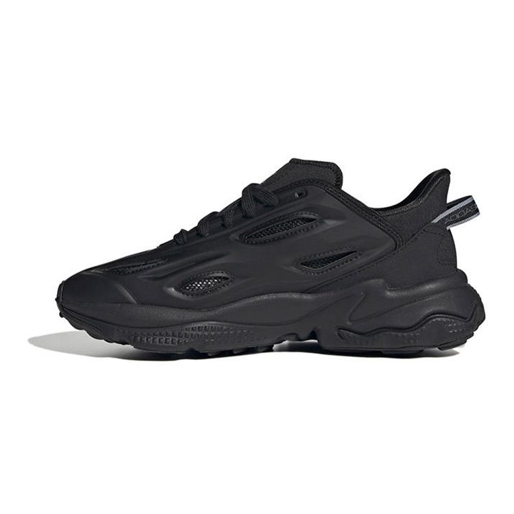 Adidas Originals Ozweego Series J Non-Slip Breathable Support Casual Shoes Kids Sneakers Black GV8891
