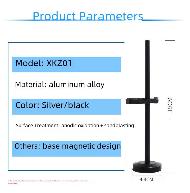 Aluminum Alloy 4070 Vertical Graphics Card Support Stand with Magnetic Base for 7900XT.