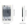 Stylo Gel Noir T 0.5mm 20pcs Papeterie de Bureau Fournitures Scolaires
