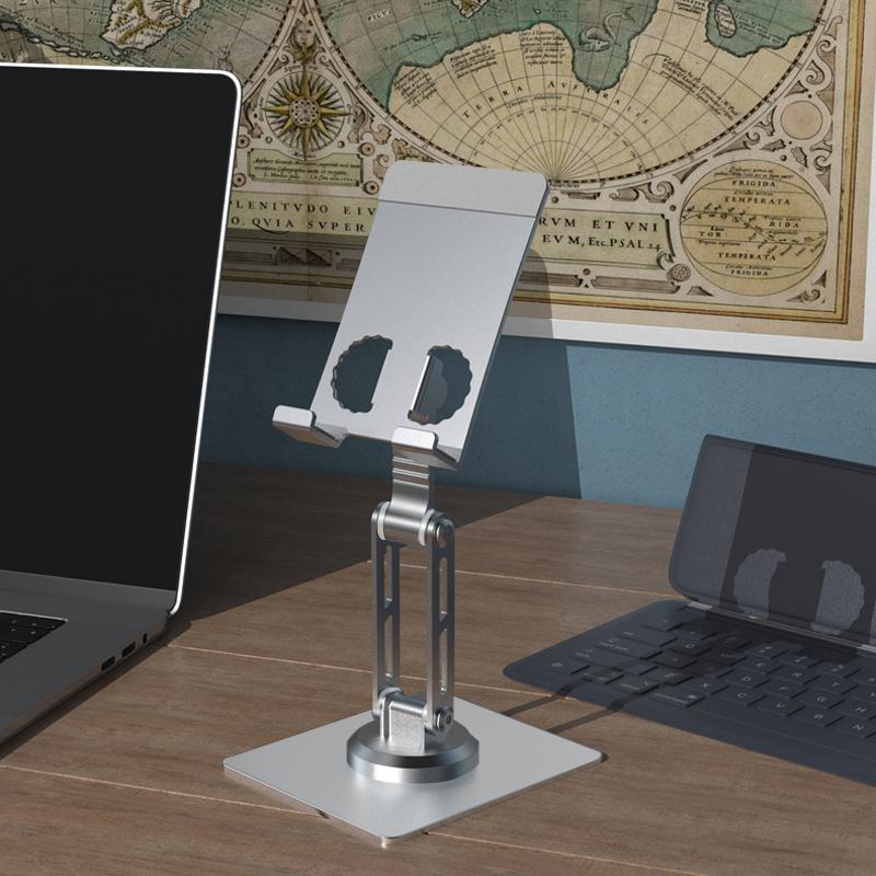 

Вращающаяся складная портативная мини-подставка для мобильного телефона для Iphone Xiaomi Redmi Mi Samsung Huawei Oneplus Ipad Mini Kindle Аксессуары для смартфонов серебряный