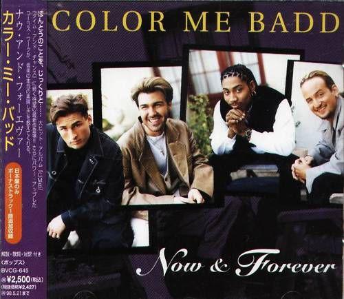 

CD COLOR ME BADD - Now & Forever BVCG645 BMG 1996 Japan Rap & Hip-Hop/R&B Used