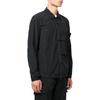Stone Island Solid Color Logo Polo Jacket Men jackets Black 771510303-V0029