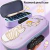 Password Pencil Case Multifunctional Pencil Case Large Pouch For Student Password Pencil Case With Lock Pencil