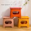 Portable Outdoor Portable Folding Stool for Home Use,multifunctional Shoe Changing, Simple and Lightweight Leisure Fishing Stool