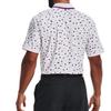 Under Armour Polo Shirts Men's White Moderate Straight Fit 1370091-100