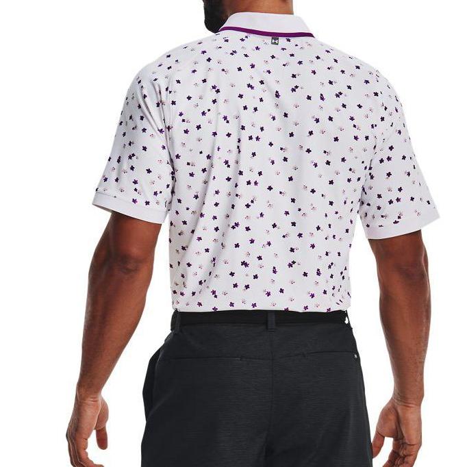 Under Armour Polo Shirts Men's White Moderate Straight Fit 1370091-100