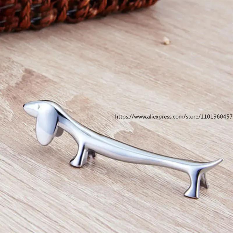 6 Pcs Puppy Chopstick Rest Ceramic Tools Zinc Alloy Rack Sculpture Delicate Stand Cutlery Organizer Practical Holder