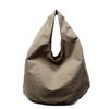 New Solid Color Large-capacity Personalized Casual Simple Handbag Nylon Canvas Underarm Bag Commuter Shoulder Bag