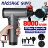 8000R/MIN USB 22-Gears Deep Muscle Shaping Muscle Pain Relief Relaxation LCD Display Muscle Massager Guns