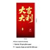 Luck & Prosperity New Year Red Envelope - Premium Thickened Blessing Packet