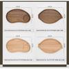 Acacia Wood Cashew‑Leaf Shaped Tray,Solid Wood Coffee Cup,Snack & Tea Plate,Home Tableware
