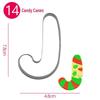 Stainless Steel Christmas Tree Cookie & Cake Cutter Mold Set