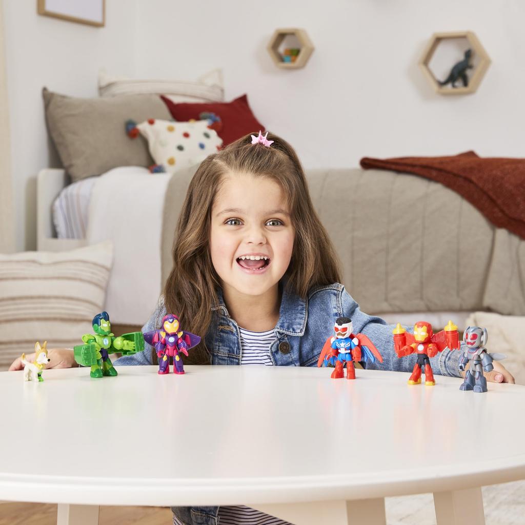 Iron Man en Zijn Geweldige Vrienden Marvel Avengers Pak Actiefiguur Set Vol Met Pantser