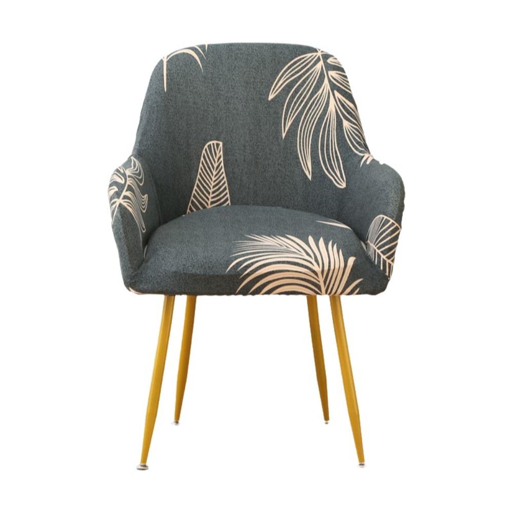 Elastic Chair Cover Thickened Integrated Dining Chair Cover Washable Non-slip Low-back Chair Covers