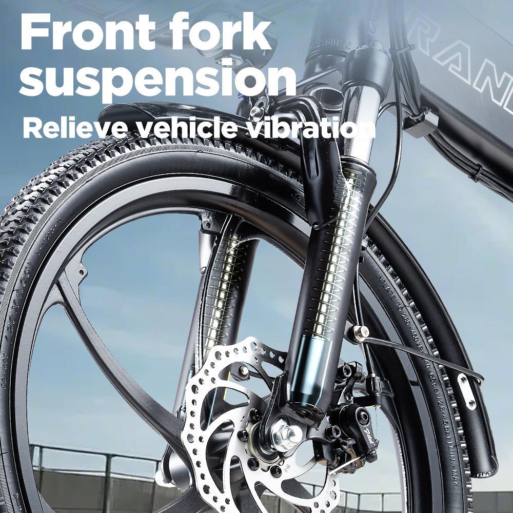 Ebike 2025 nový RANDRIDE YA20 350W 48V 12.8AH.CST skládací horské terénní městské elektrokolo