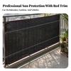 Sun-Blocking Shade Net with Grommets Heavy-Duty Sunblock Cloth Anti-Aging