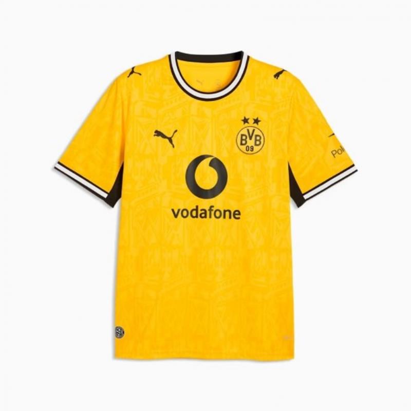 Puma Men S Dortmund 26 27 Bvb Home jerSey Replica 784088 01 01 yellow/L