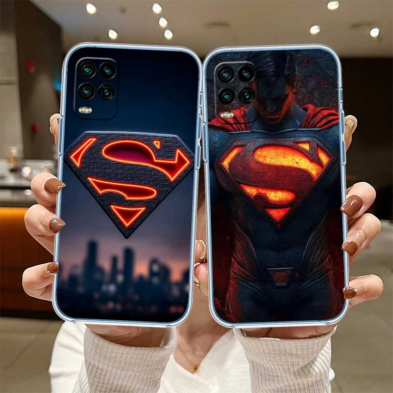 RE57 Superman Transparent Phone Case for LG K22 K30 K40 K40S K41 K42 K50 K50S K51 K51S K52 K61 K62 K71 K92 Q60 Q61 V40 V50 V60