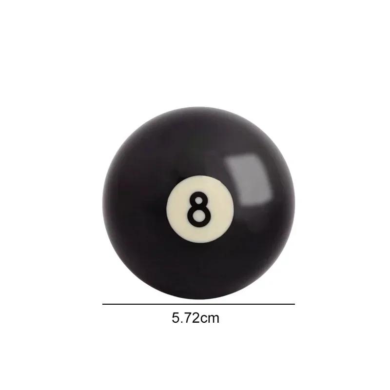 Single 1pc 2 1/4inch Standard Billiard Pool Ball 52.5/57.2 Mm NO8/NO9 Single Ball High Quality Billiard Ball Accessories