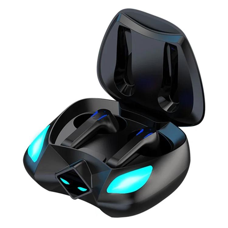 

T28 Двухрежимные игровые/музыкальные наушники с низкой задержкой RGB Light Bluetooth 5.3 Наушники (Нет сертификата CE)