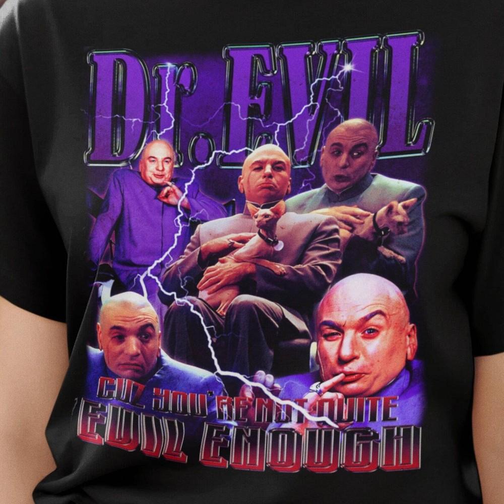 

Dr. Evil Austin Powers Shirt Dr. Evil Shirt Dr. Evil Tshirt new design casual Unisex T-Shirt XXXL