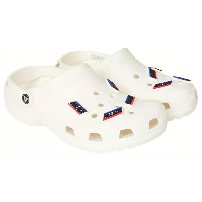 PALACE x Crocs Classic Clog Sandalen Unisex Weiß
