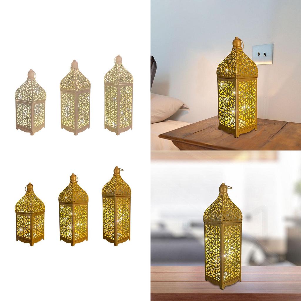 Vintage Style Candle Lantern Hanging Desk Lamp Centerpiece Candle Holders Candlestick Holders for Taper Candles for Banquet Yard