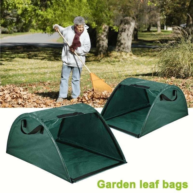 One Piece of 100-Liter Yard Leaf Bags, Reusable Garden Waste Bags, Perfect for Collecting Fallen Leaves, Weeds, Branches, And Debris.