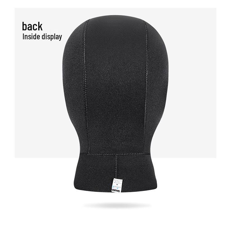 New 3MM Thickened Warm Diving Cap for Men and Women - Winter Swim, Snorkeling, Surfing, Sun Protection, Wetsuit Hood, Facekini.