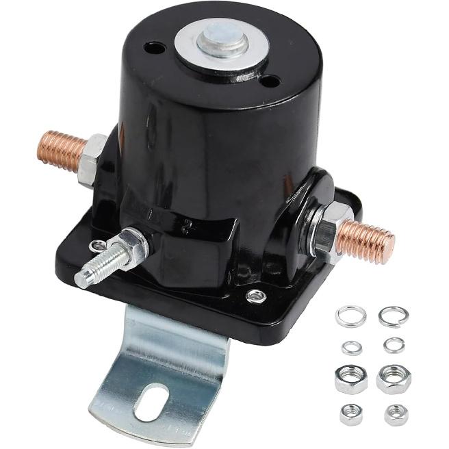 Starter Solenoid Relay SFD6025 8N-11450 3-Terminals 12V Compatible with Ford Starters 2N 8N & 9N Farm Tractor Replace 8N-11450 SW218 SW355 7-1023-12V