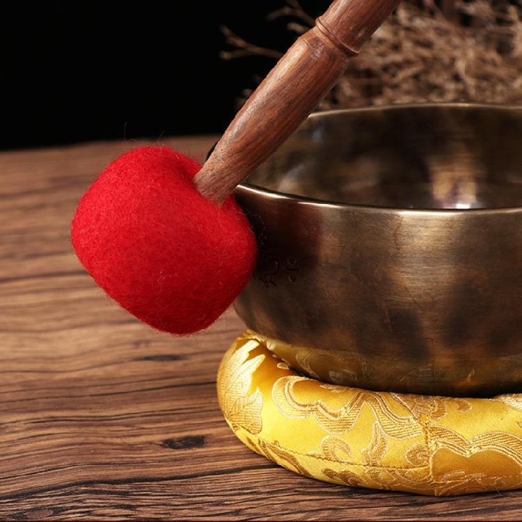 Psychology Spiritual Gifts Singing Bowl Mallet Wool Felt Hammer for Women Men