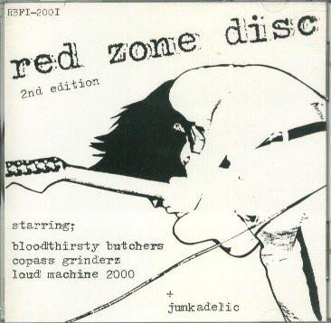 CD VARIOUS - Red Zone Disc RBFI2001 R.B.F. Records 1993 Japan Rock Used