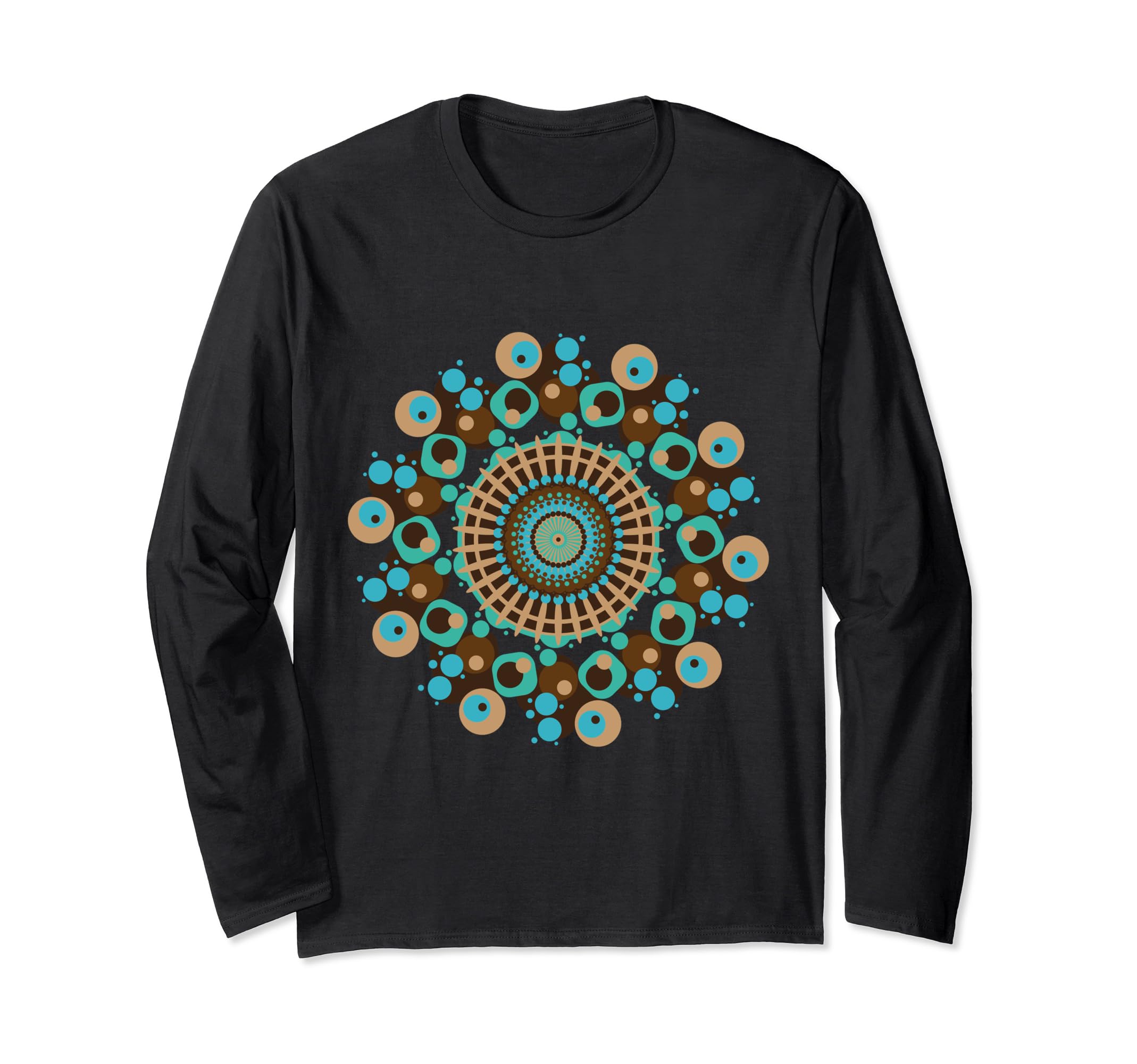 

Really Like Mandala Kaleidoscope Pattern Long Sleeve T-Shirt