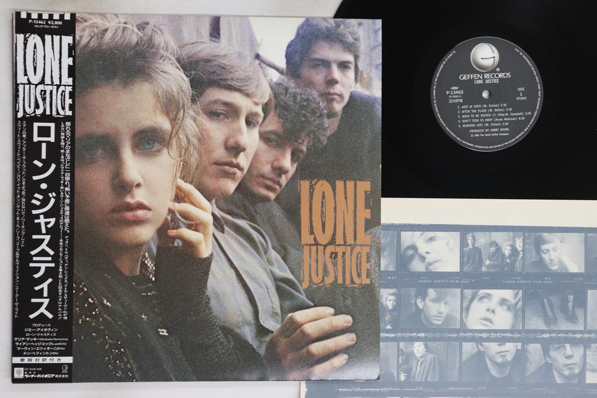 

LP Record LONE JUSTICE - Lone Justice P13462 GEFFIN 1986 Japan Obi Rock Used