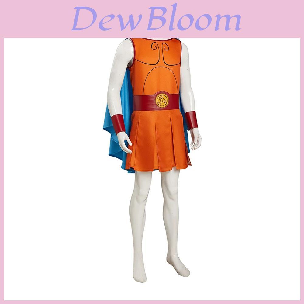 Costume Cosplay di Ercole per Halloween in Tessuto di Poliestere per Fan di Anime