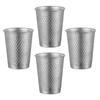 4pcs Stainless Steel Tumbler Set Stackable Rust Resistant Kids Cups Drinking Cups Ideal For Outdoor Adventures