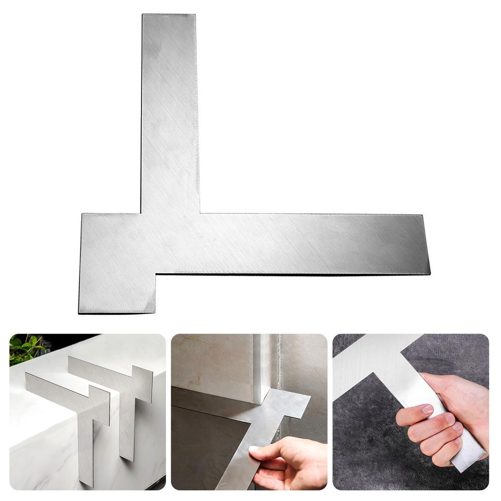Doppelte Augenlid Trockenbau Nivellierwerkzeug Edelstahl Eckspachtel für präzise Wandwinkel Ausrichtung und Glättung