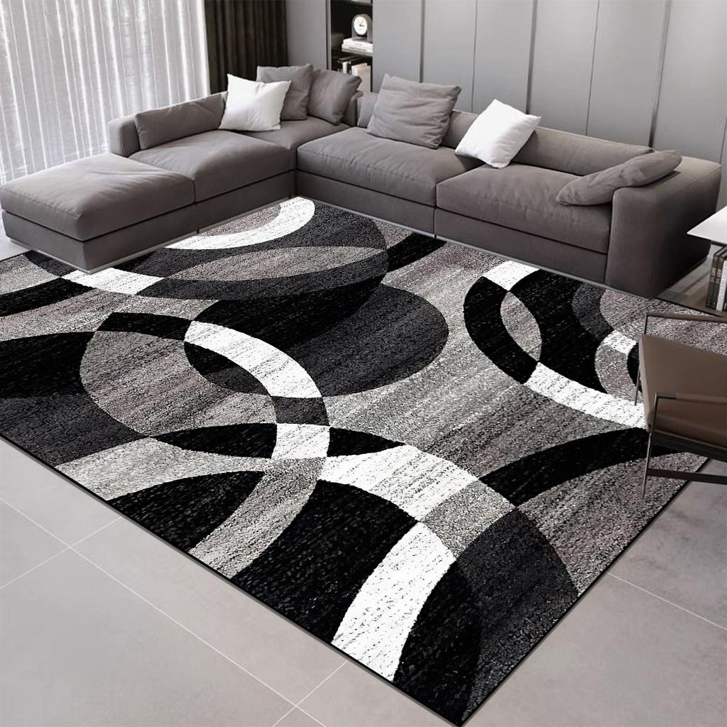 Geometrie Dekoration Nordische Teppiche Wohnzimmer Sofa Bereich Teppiche Zuhause Schlafzimmer Dekor Luxusteppich Zimmer Flur Weiche Große Bodenmatte