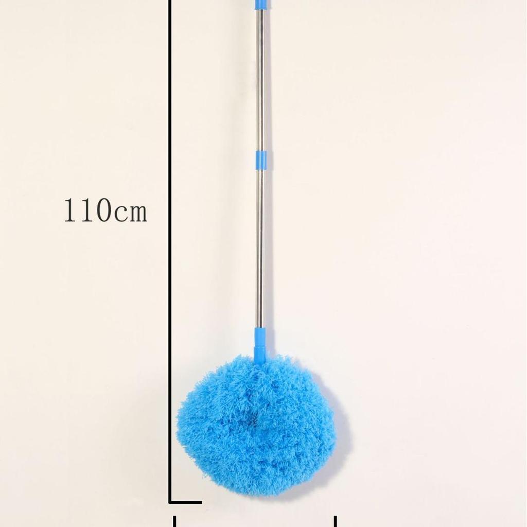 Detachable Multifunction Ceiling Fan Duster - 3-Section, 1.4m, Ring-Shaped Dusting Tool
