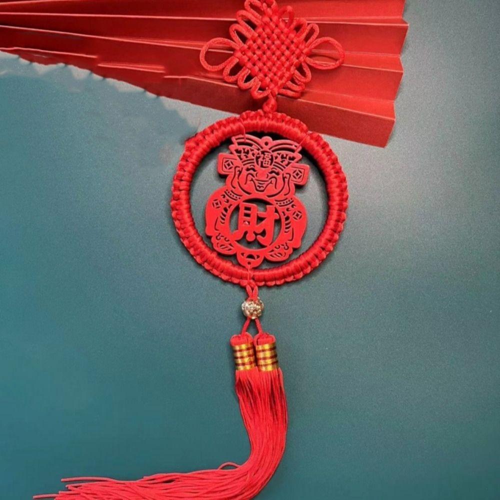 Traditional Chinese Knot Pendant Reusable New Year Ornament  Christmas