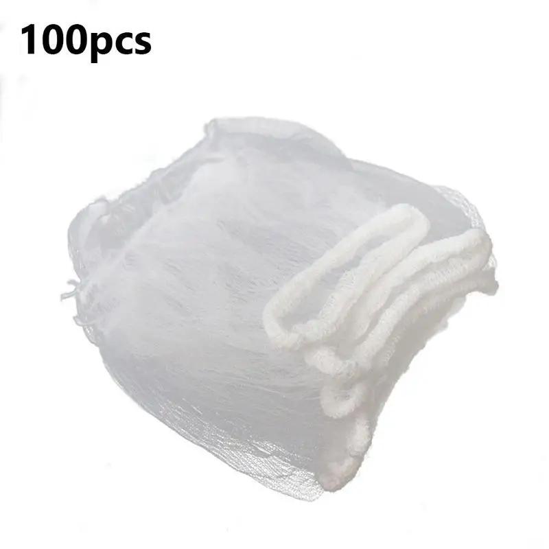 

100 Pieces Sink Filter Mesh Kitchen Garbage Filter Bag To Prevent Sink Clogging Bathroom Filter Wash Basin Bag. as the picture