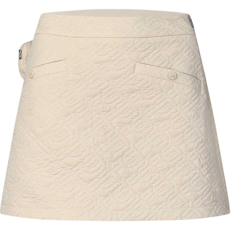 

New FILA Golf Series Casual Short Skirts Women s Brown Beige Khaki A11W515303F-LK 160/62A/S