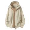 Summer new outdoor sunscreen clothes UPF10 + ice silk light and breathable hooded skin clothes group buying clothes