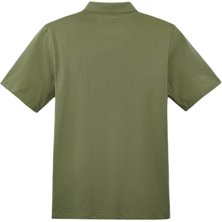 Timberland SS24 Comfortable Simple Soft Breathable Short Sleeve Polo Shirt Men Polo Shirts Cassel-Green A5QJ6590