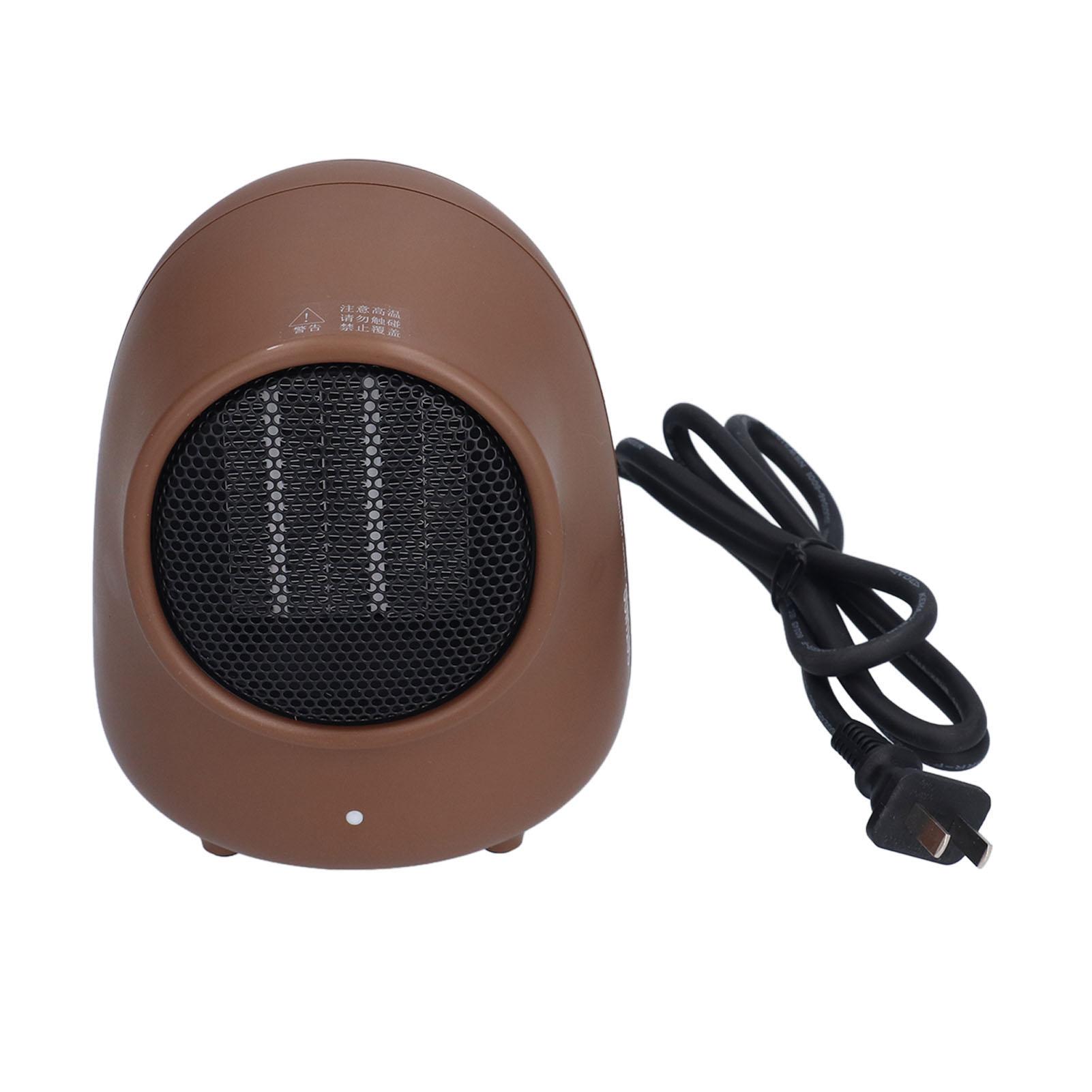 

Mini Heater 500W Portable Electric Heater PTC Ceramic Desktop Heater for Office Bathroom