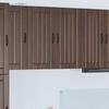 Wall Cabinet LUCCA Brown Oak 80 x 31 x 80 cm Engineered Wood