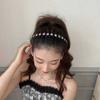 Non-slip Rhinestone Women Girls Headbands Solid Wave Hairbands Bezel Fashion Hair Hoop Ladies Boutique Hair Accessories