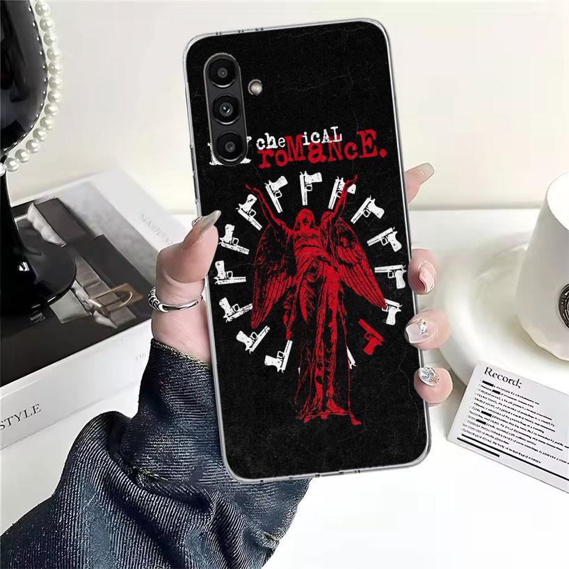 My Chemical Romance MCR Phone Case For Samsung Galaxy A13 A14 A15 A16 A17 A53 A54 A55 A56 A57 A33 A34 A35 A36 A37 A23 A24 A25 A2