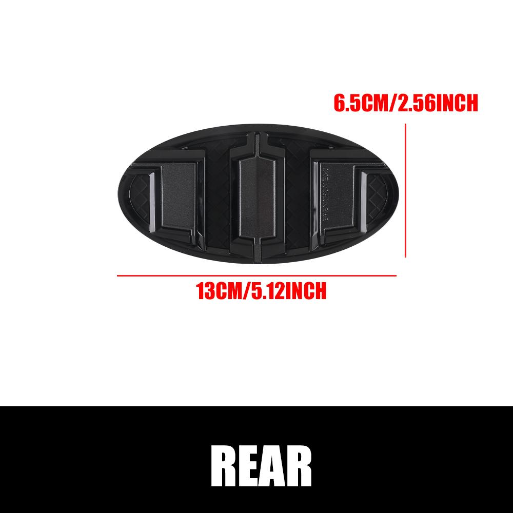 Car Accessories Front Grille Hood Rear Lid Trunk Stickers Badge For Kia Rio 2 3 K3 K5 Ceed Sportage Picanto Sorento Soul Optima
