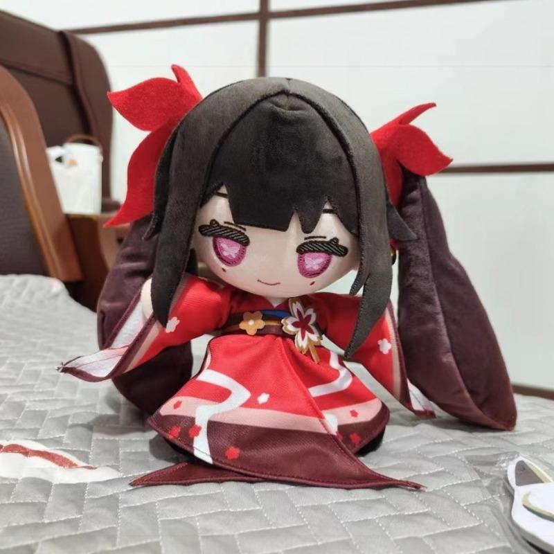 20cm Honkai: Star Rail Huahuo Plush Doll Action Figure Game Peripheral Cute Kawaii Ornaments Collection Desktop Display Gift Toy